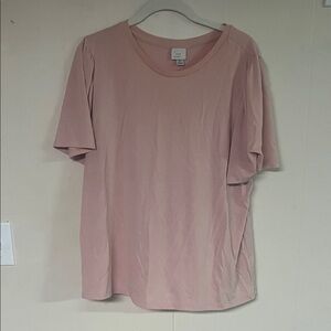 a new day Blush Short Sleeve Tee